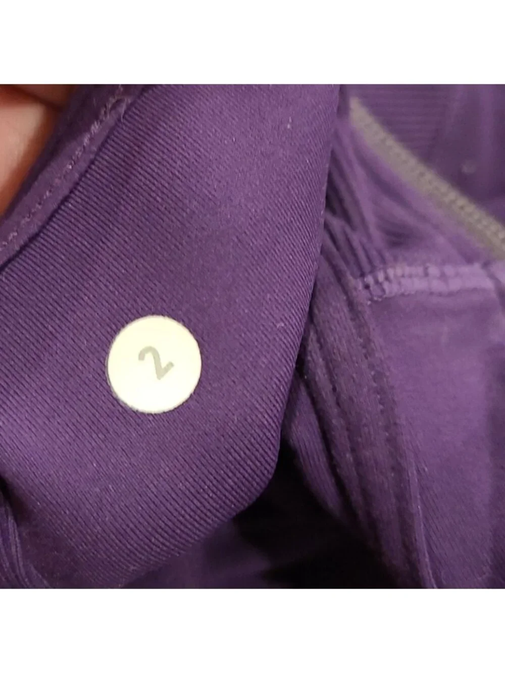 Lululemon Reversible jacket purple peacock…